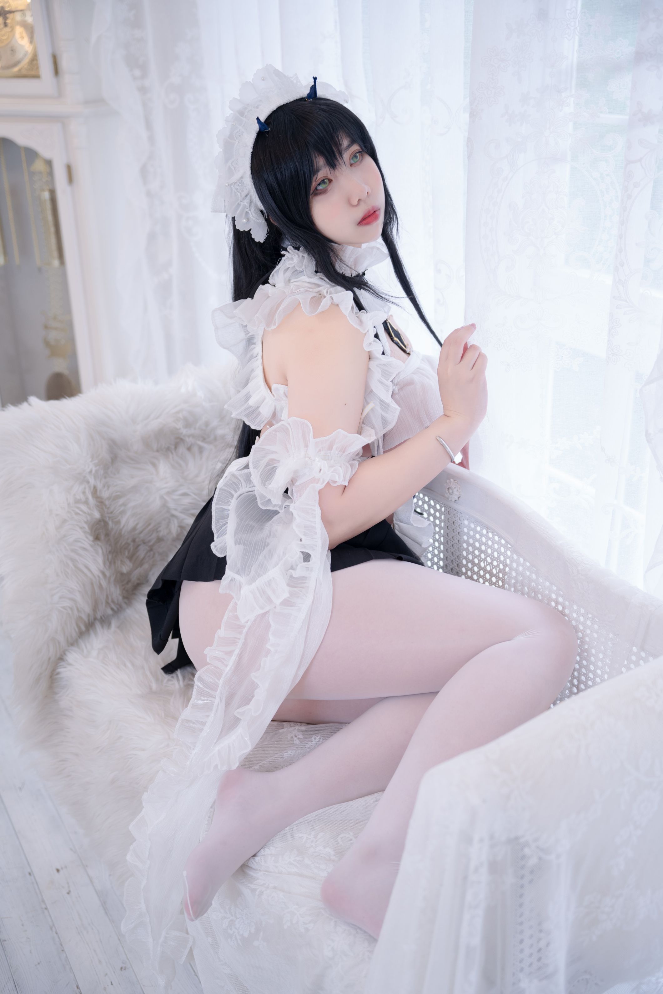 魅瞳Meroko 002 碧蓝航线 不挠女仆没干劲的小姐姐 [53P-745MB] 24