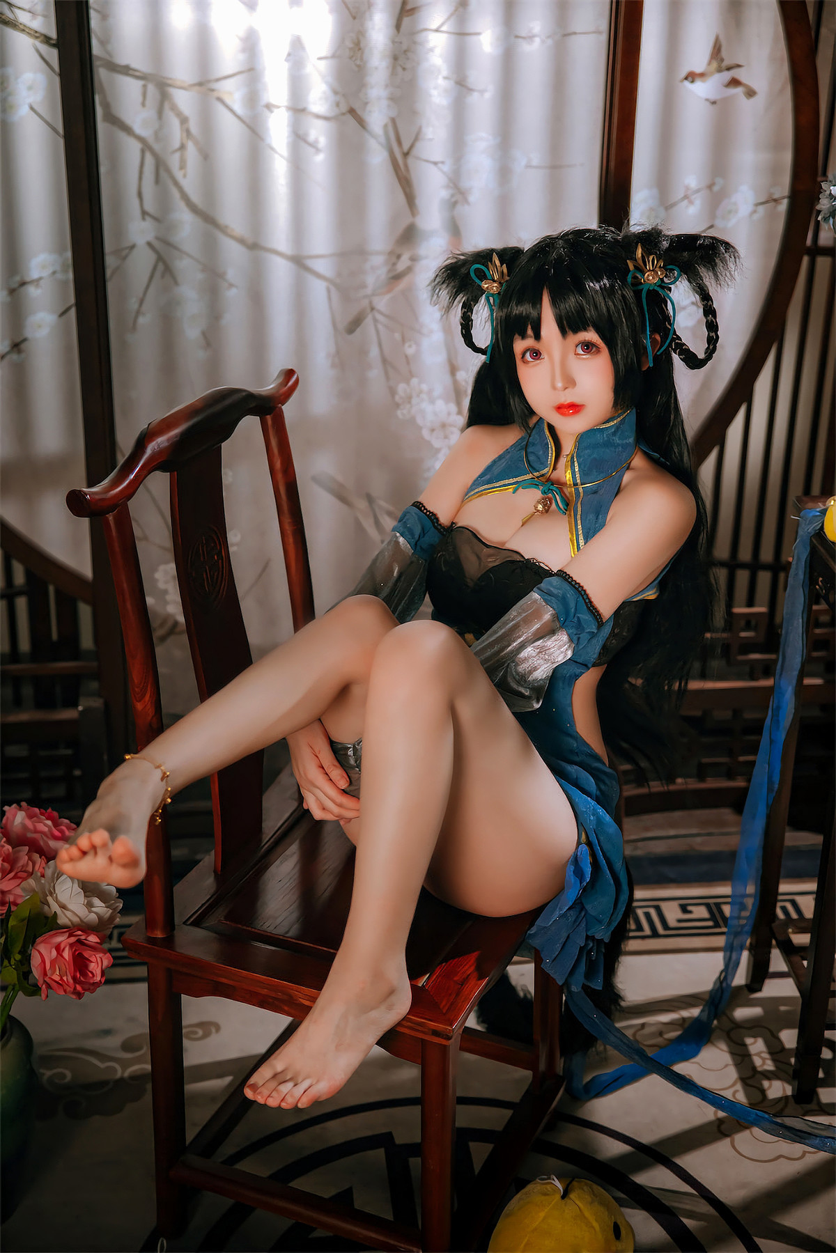 Cosplay Rinaijiao日奈娇 碧蓝航线 大潮旗袍 31