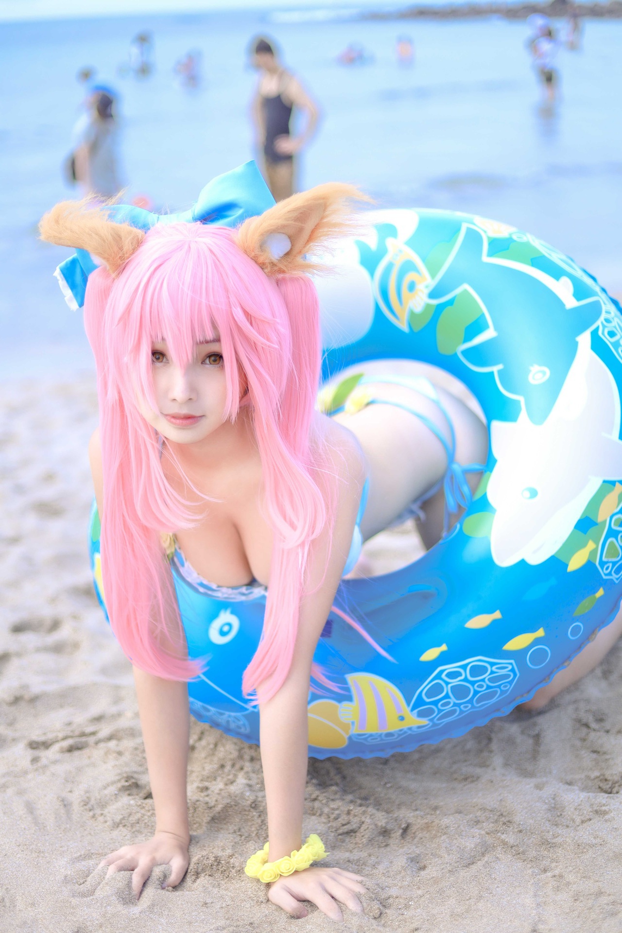 [毛毛喵 momocat] Tamamo no Mae Ver.Swimsuit 1