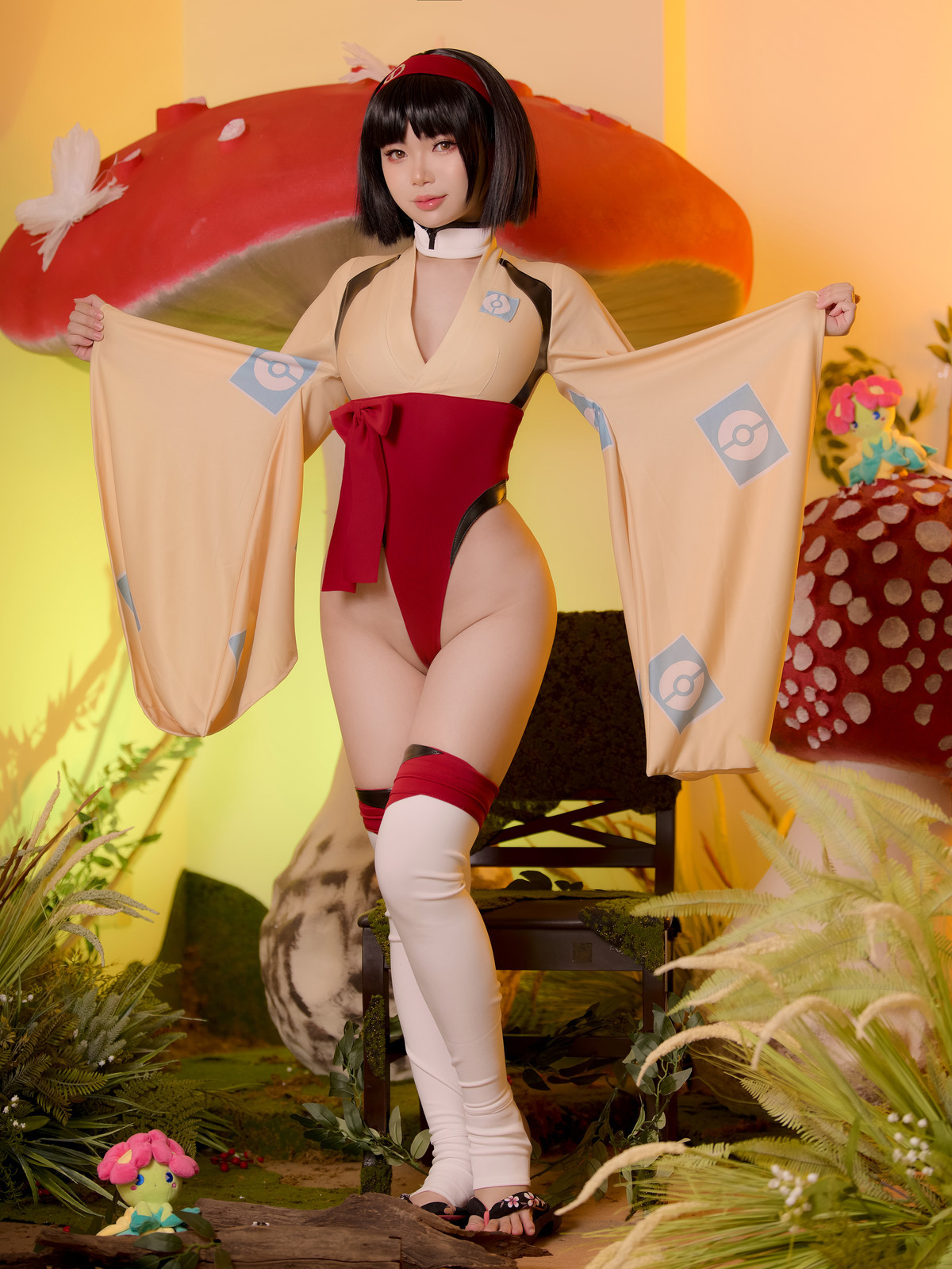 Cosplay ZinieQ Erika Pokemon 9