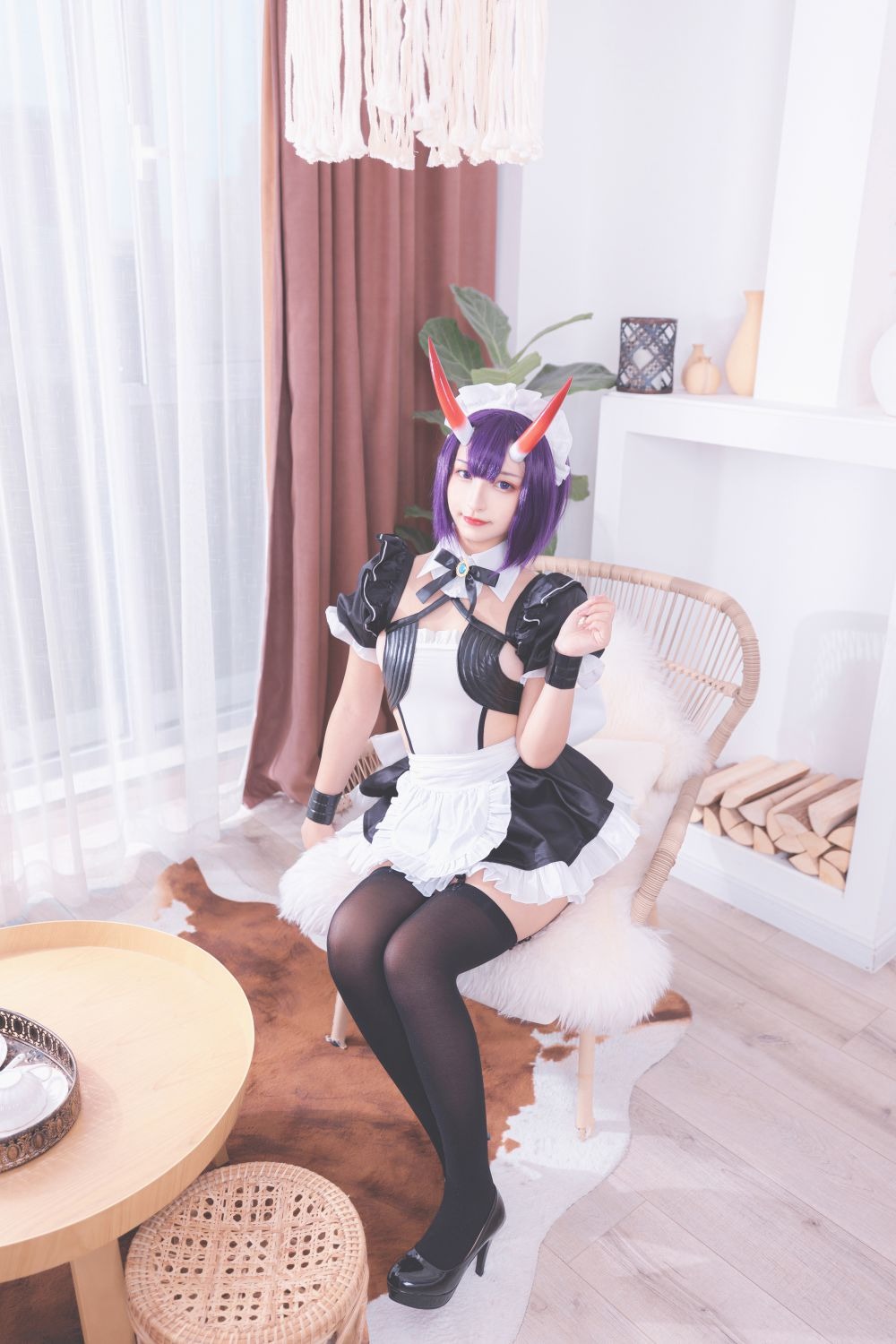 神乐坂真冬-《果実の酒気》酒吞cos[150P3V] 86