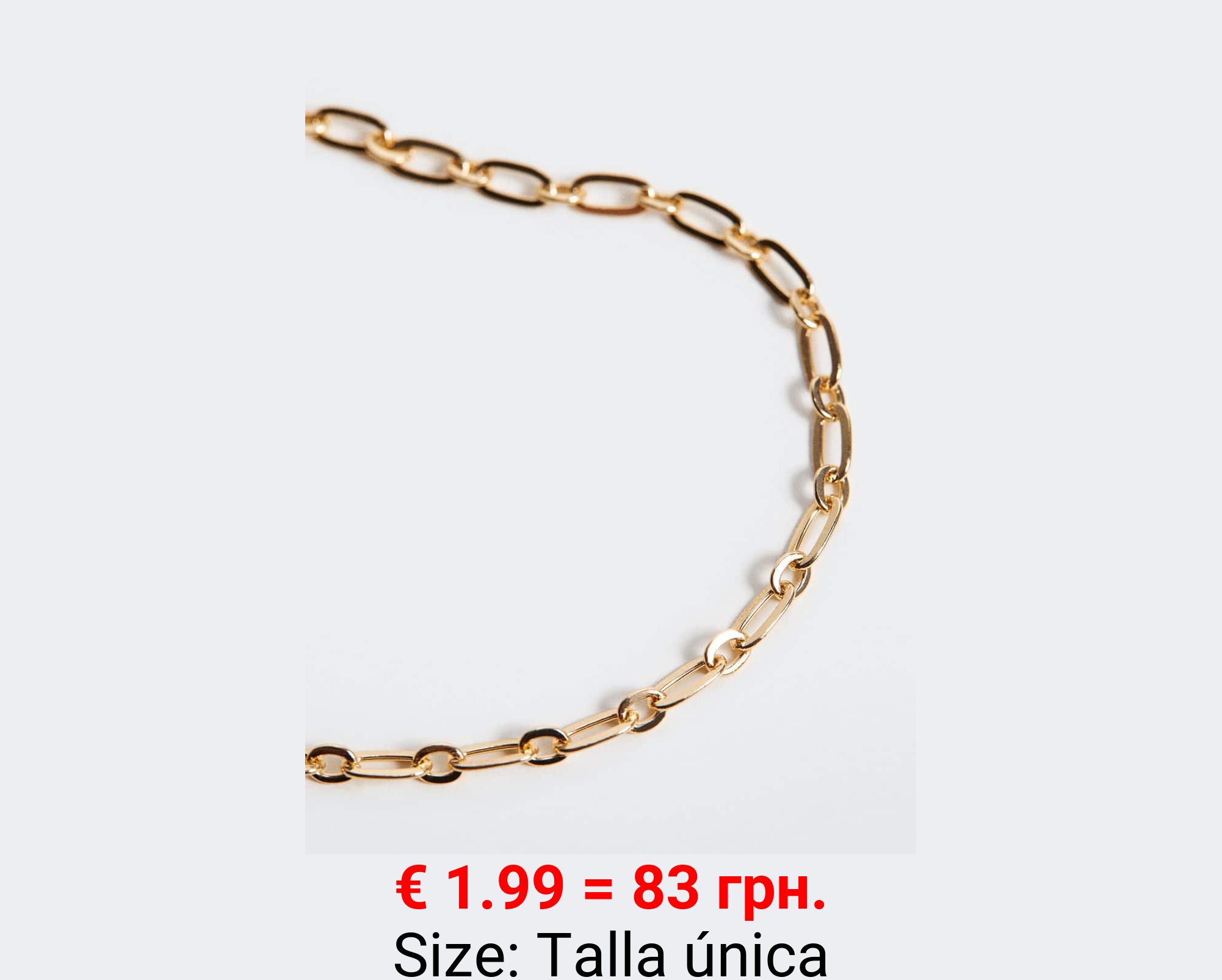 Tobillera cadena