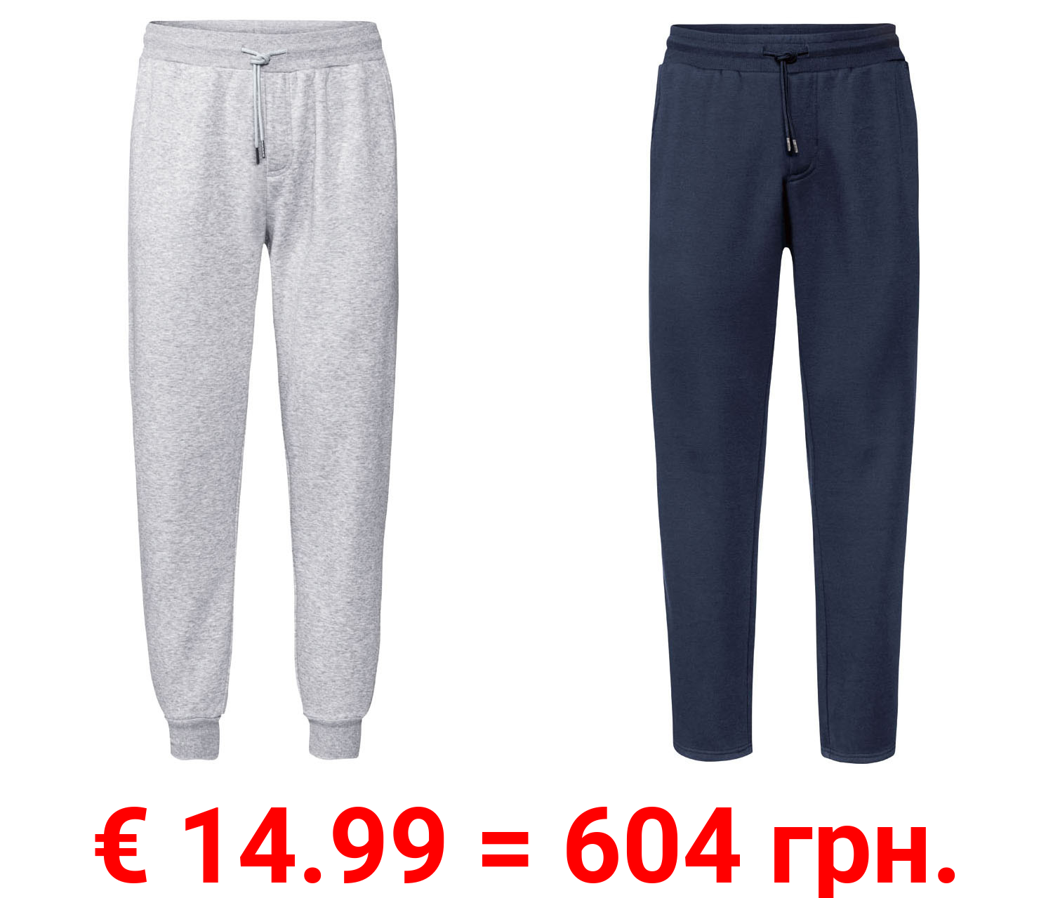 LIVERGY® Herren Sweathose mit Teddyfutter