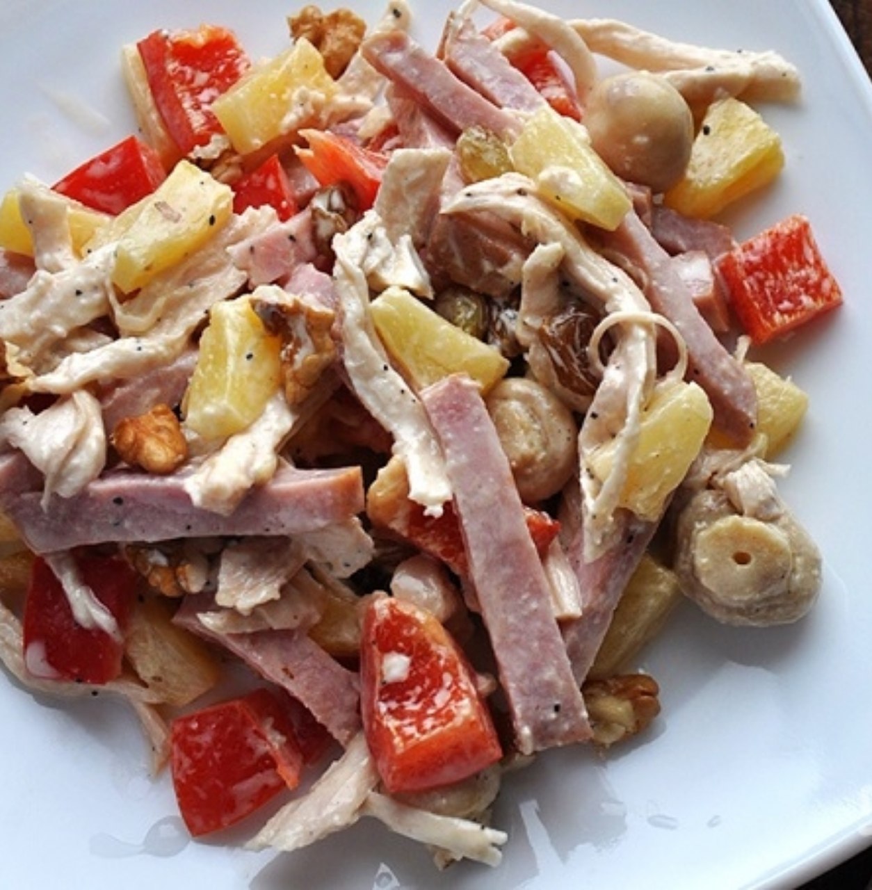 Салаты с курицей и болгарским перцем рецепты с фото