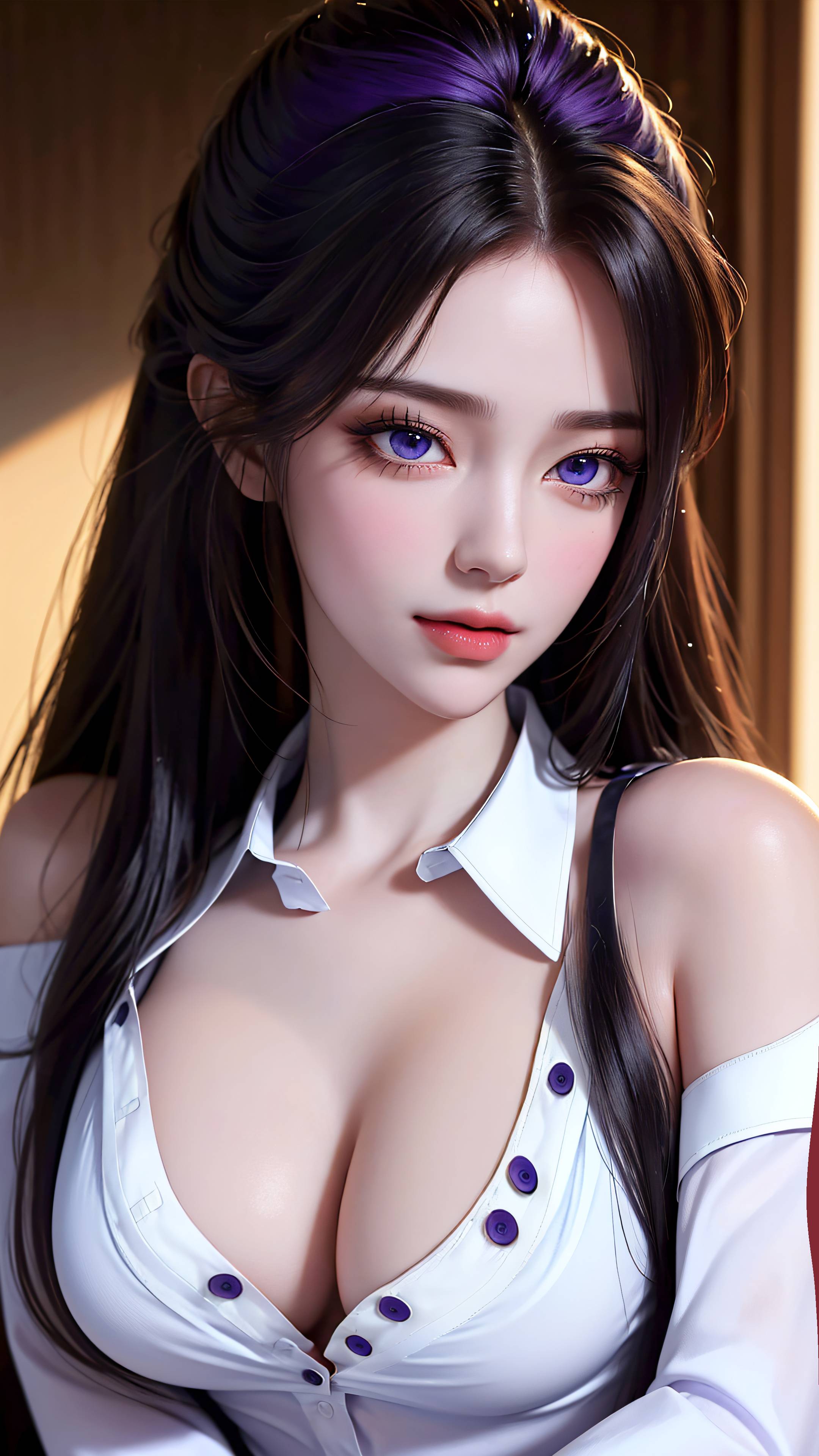 图片[28]-完美世界-月婵 白色衬衫-六色网