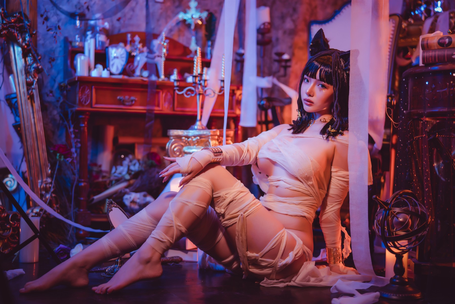 Cosplay 雯妹 木乃伊 Mummy 22