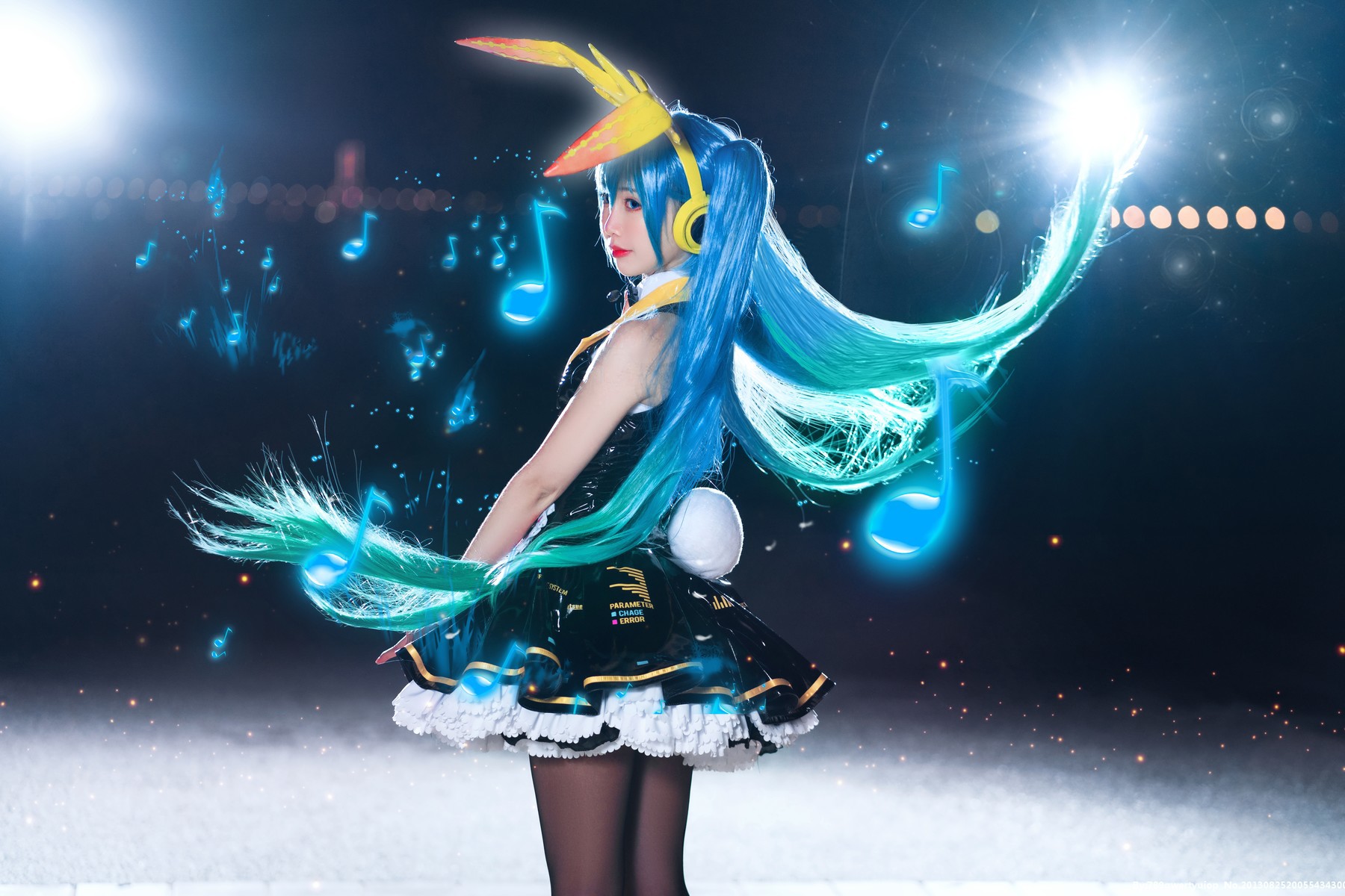 Cosplay 面饼仙儿 初音Miku 14