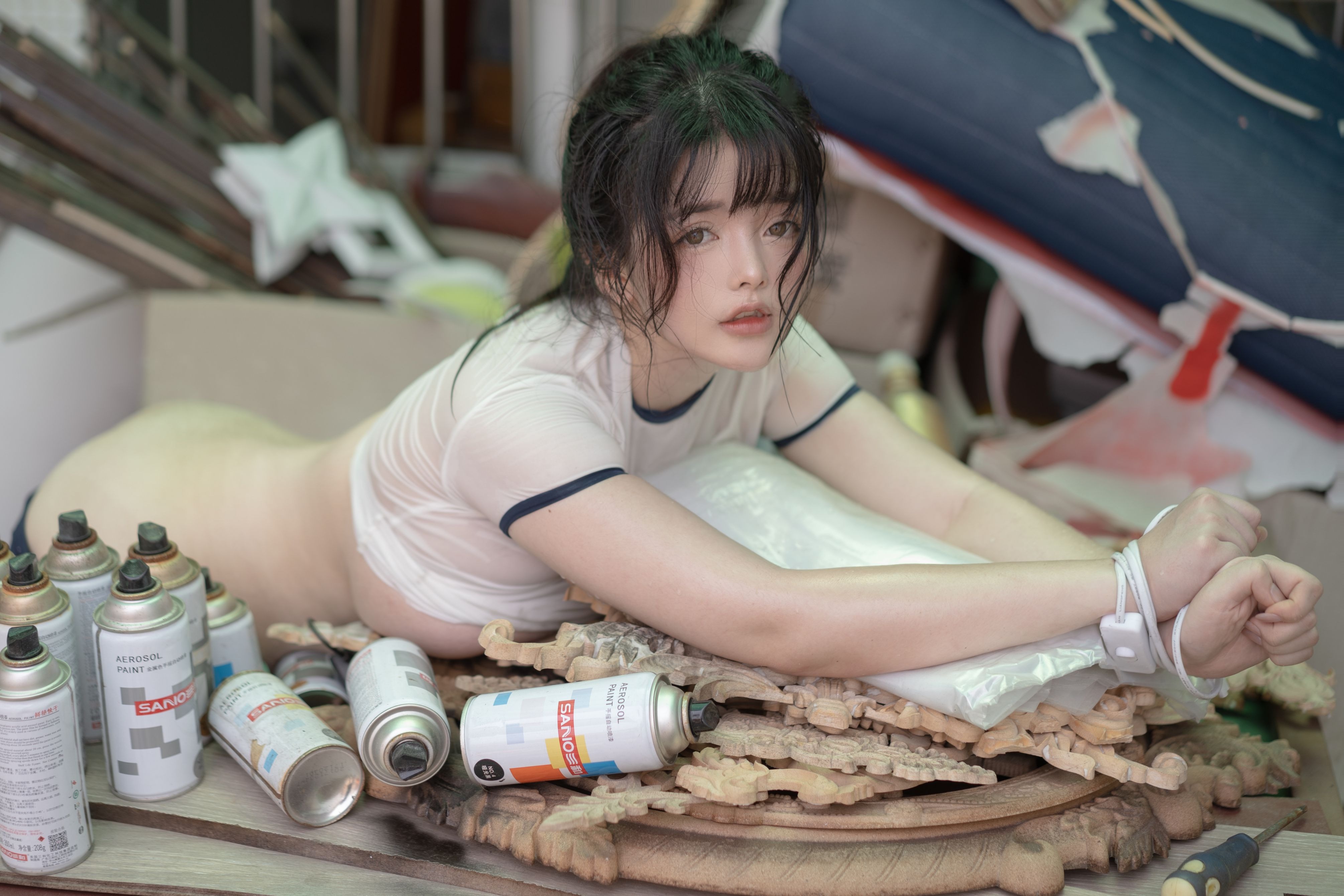 NinJA阿寨寨 - NO.07 体育课后 [28P-75MB] 7