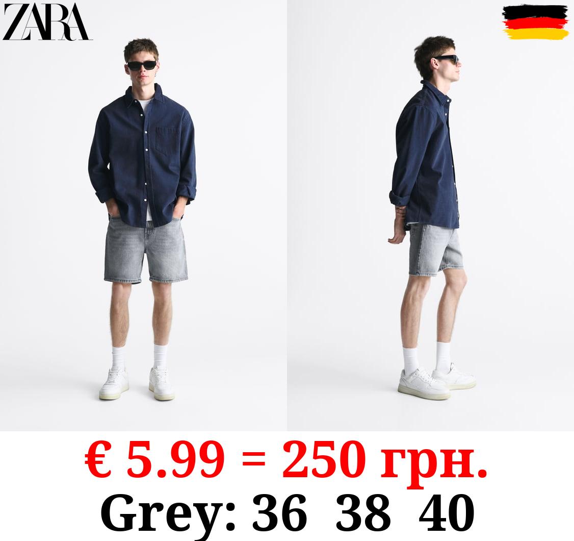 BASIC DENIM BERMUDA SHORTS