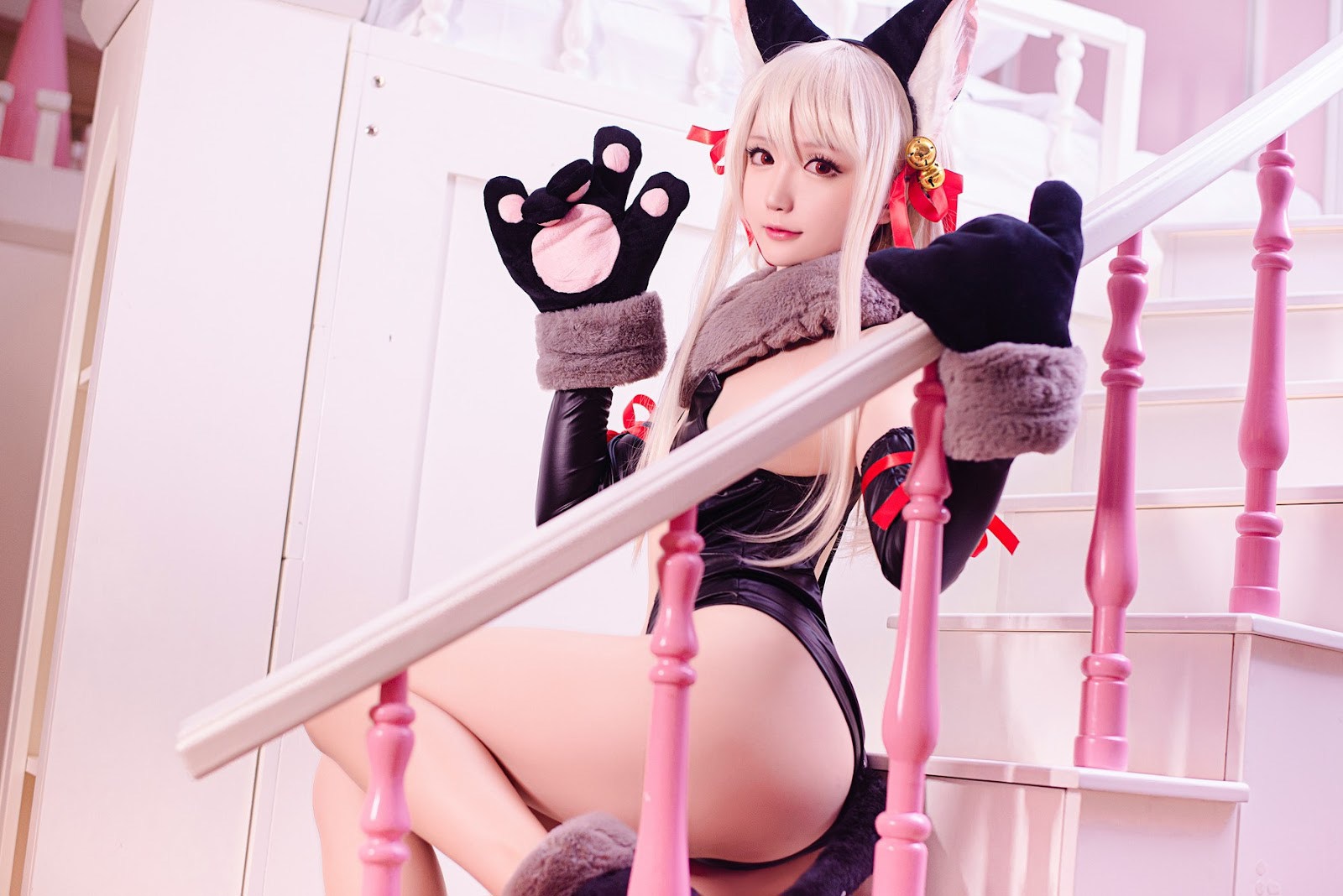 Cosplay 星之迟迟Hoshilily 伊莉雅 13