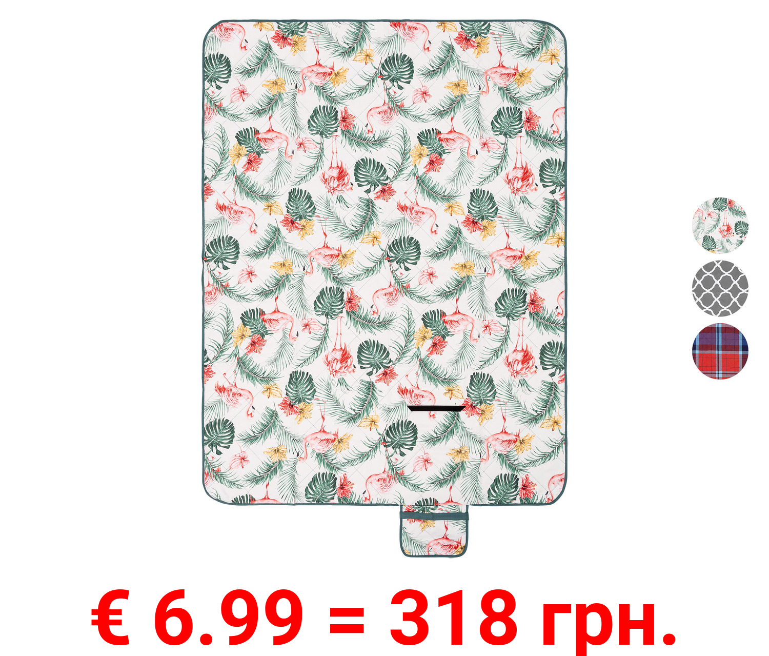 LIVARNO home Picknickdecke, 127 x 168 cm