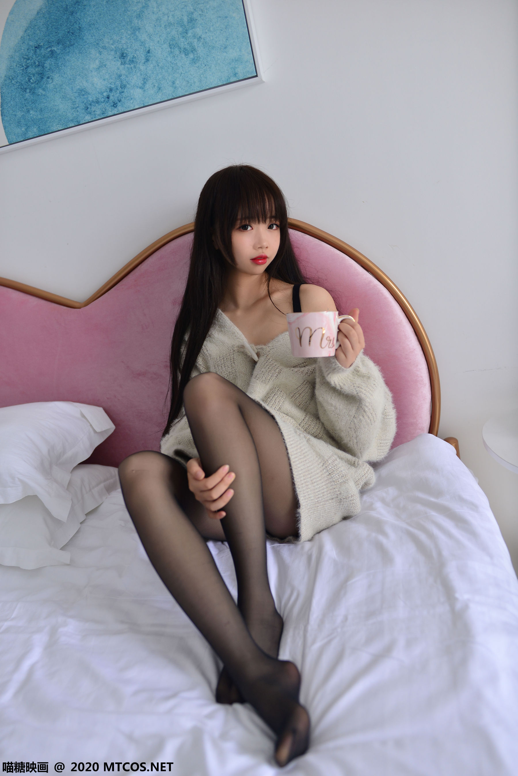 [喵糖映画]_VOL.277_雪琪_毛衣少女-写真图集共19P 8