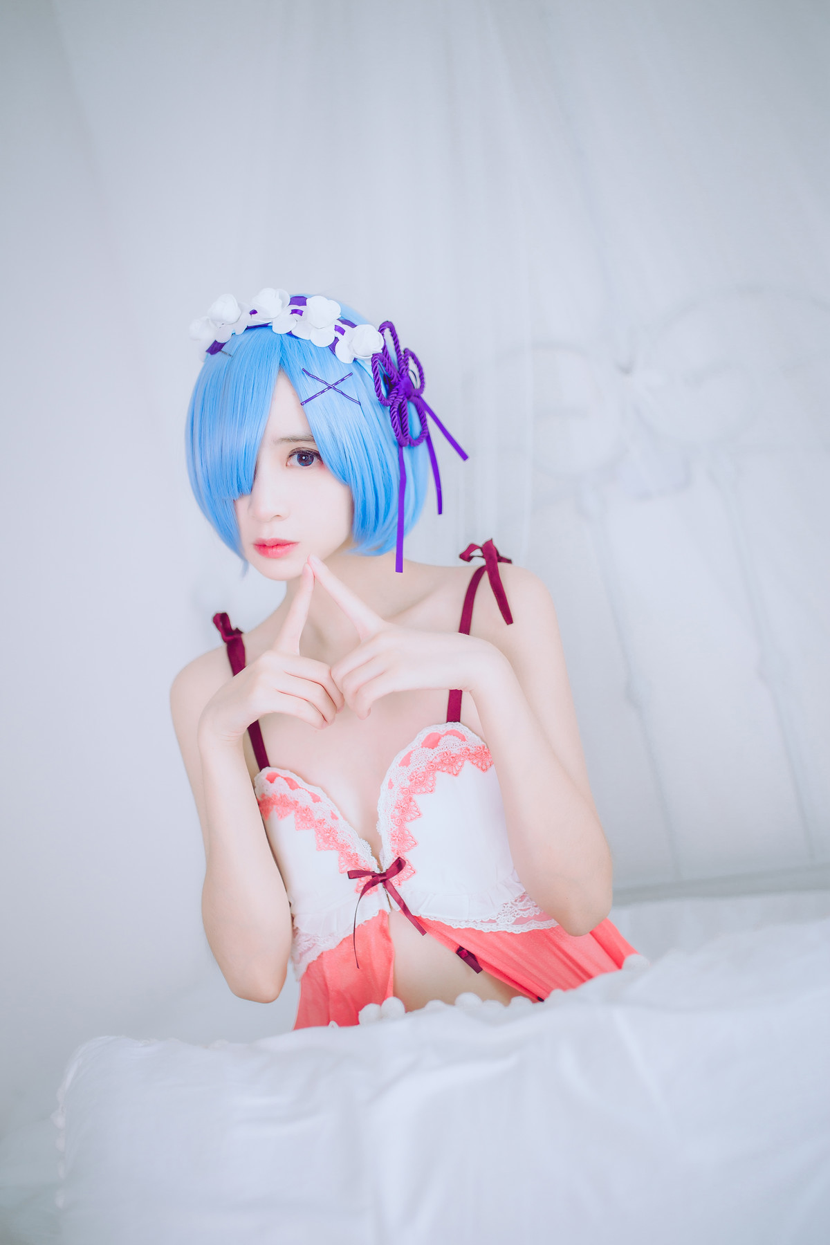 Cosplay 疯猫ss 蕾姆 36