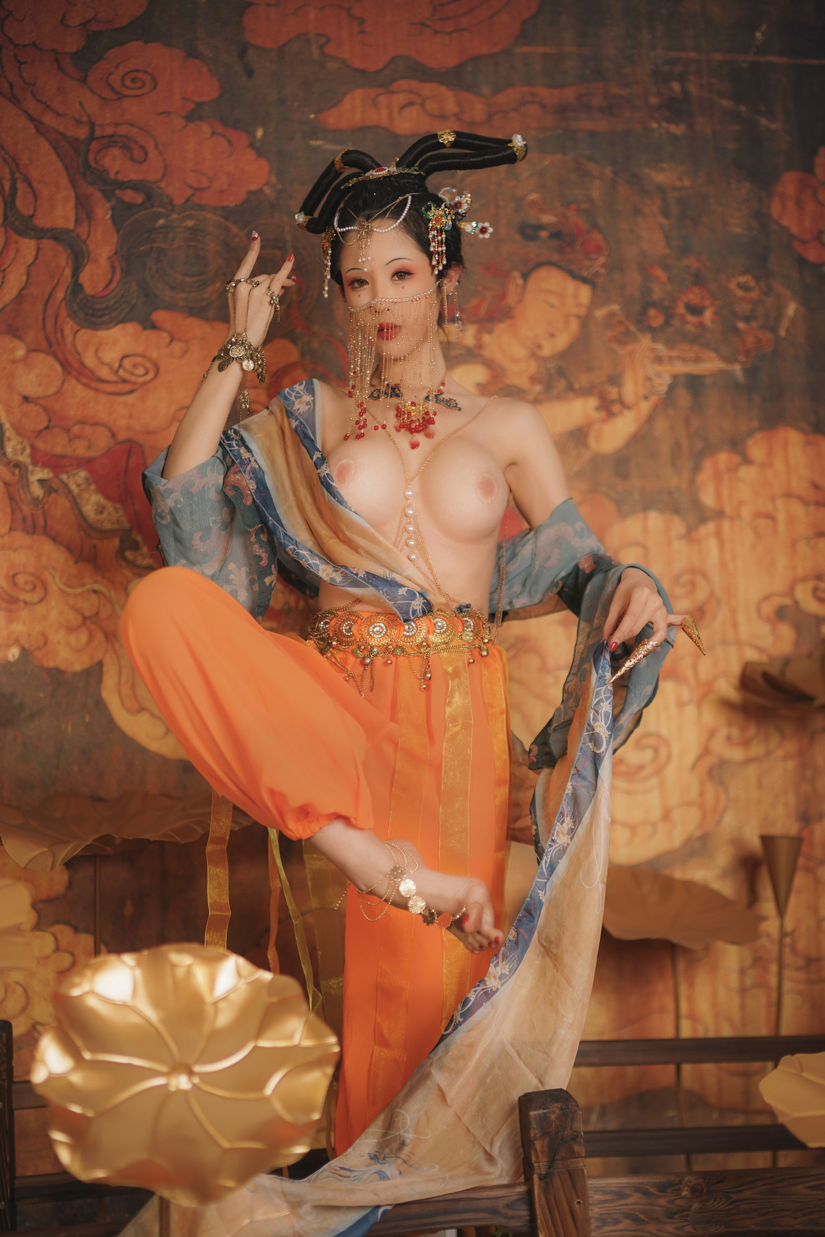 Cosplay 钛合金TiTi 画中仙 16
