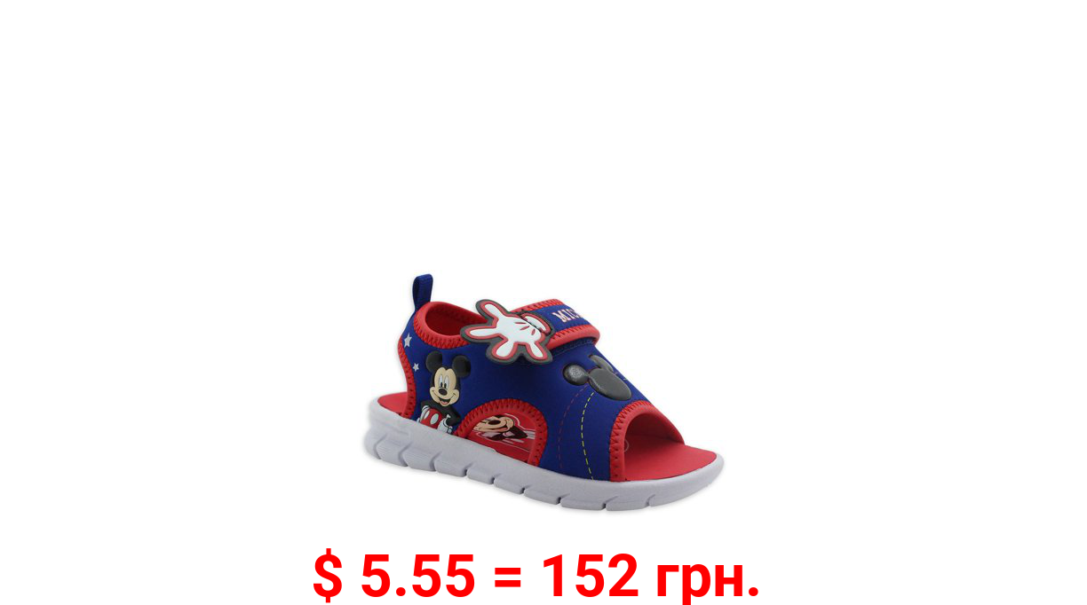 Mickey Mouse Athletic Adventure Open Toe Sandal (Toddler Boys)