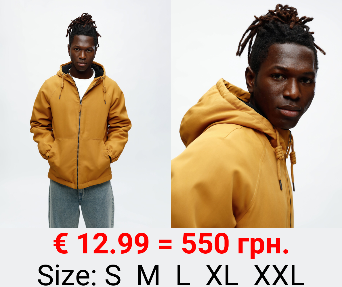 Basic hooded parka