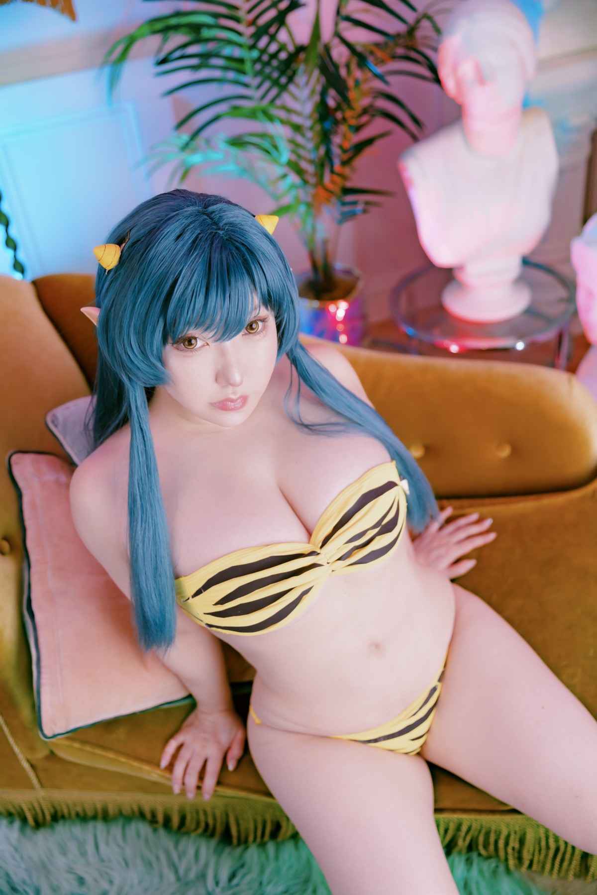 Cosplay SAKUサク Lum ラム うる星やつら Set.03 30