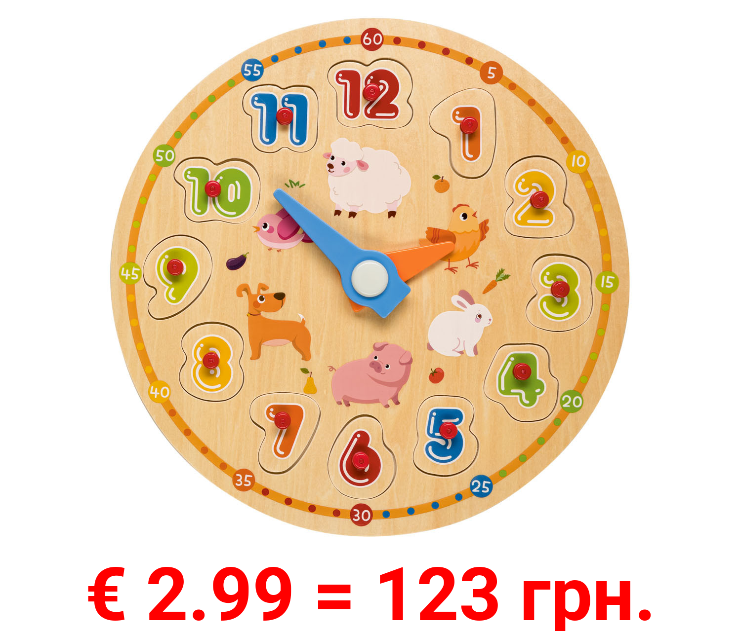 Playtive Holz Lernpuzzle