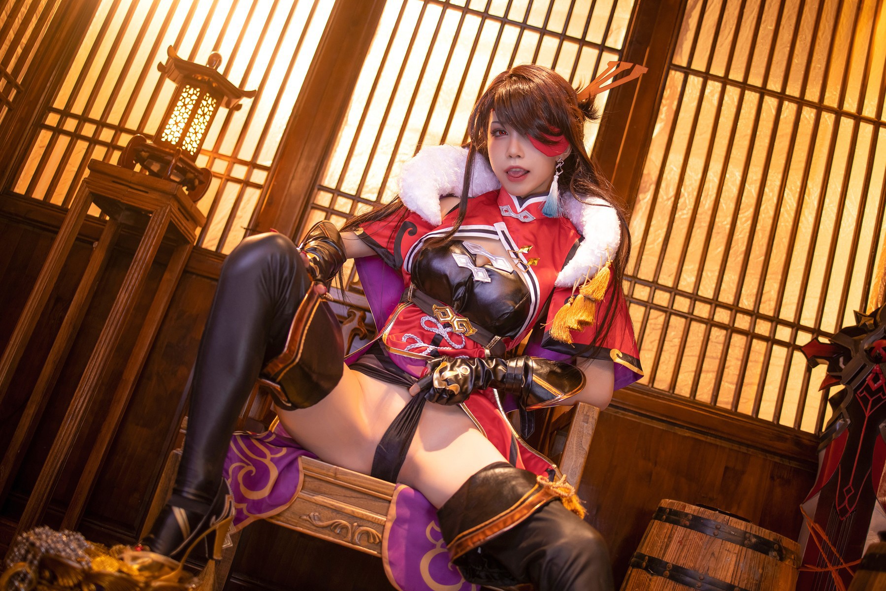 Cosplay 水淼Aqua 北斗原造型 21