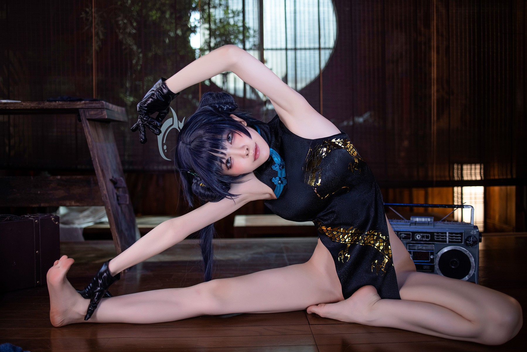Cosplay 水淼Aqua 碧蓝档案 妃咲 Set.01 25