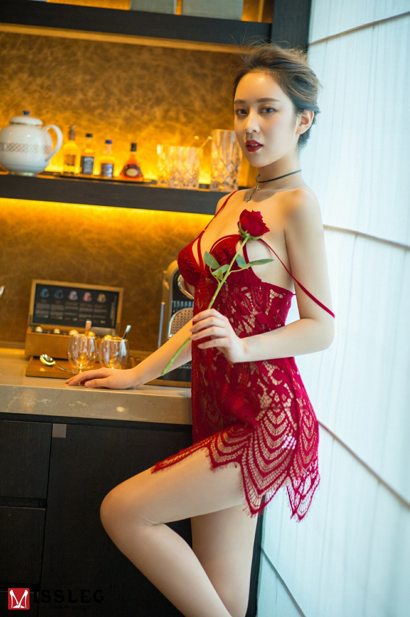 [MISSLEG蜜丝] 乔依琳 情人节玫瑰物语 41P 10