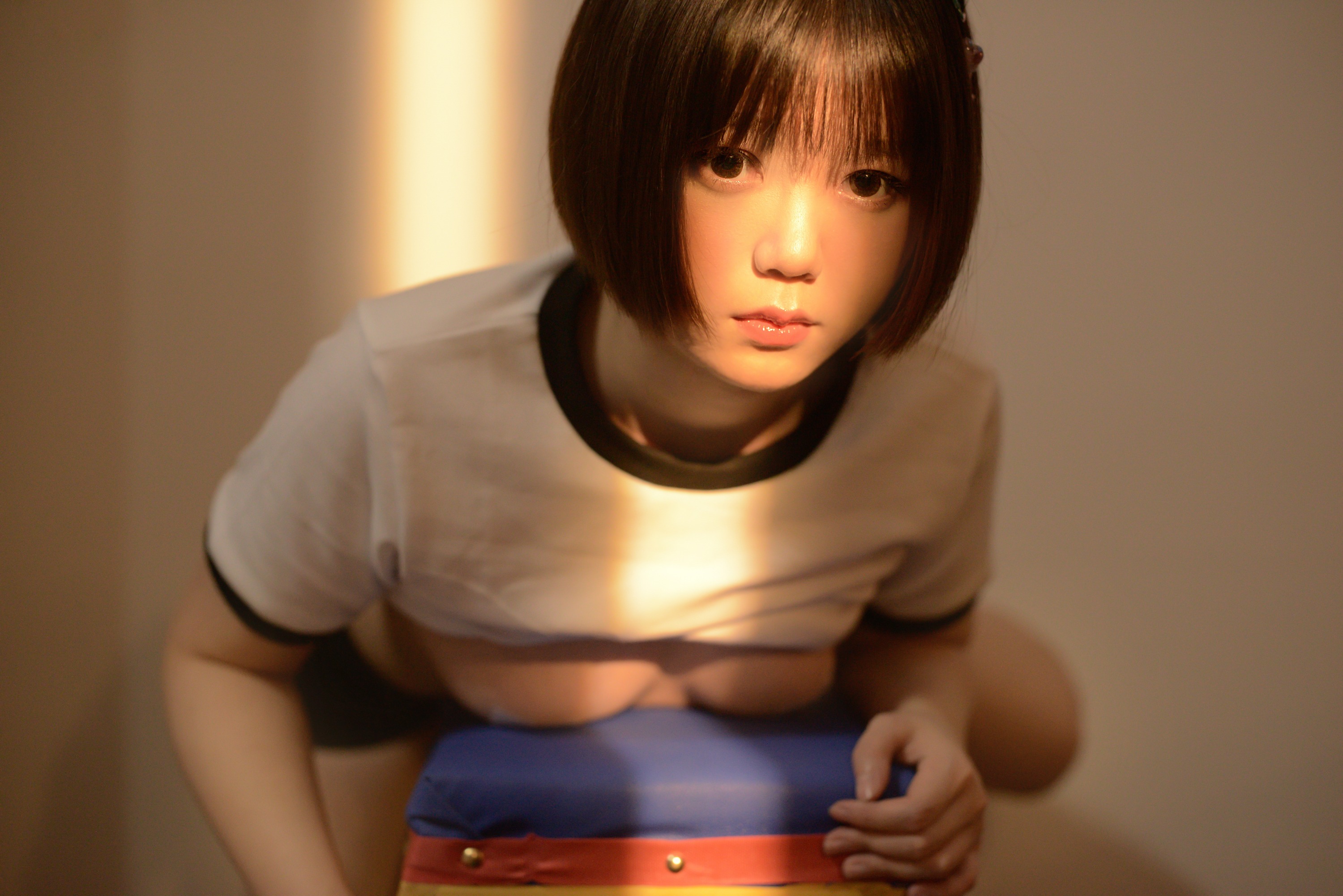 [福利姬]きょう肉肉 - スポーツ倉庫でロック[51P+1V] 9