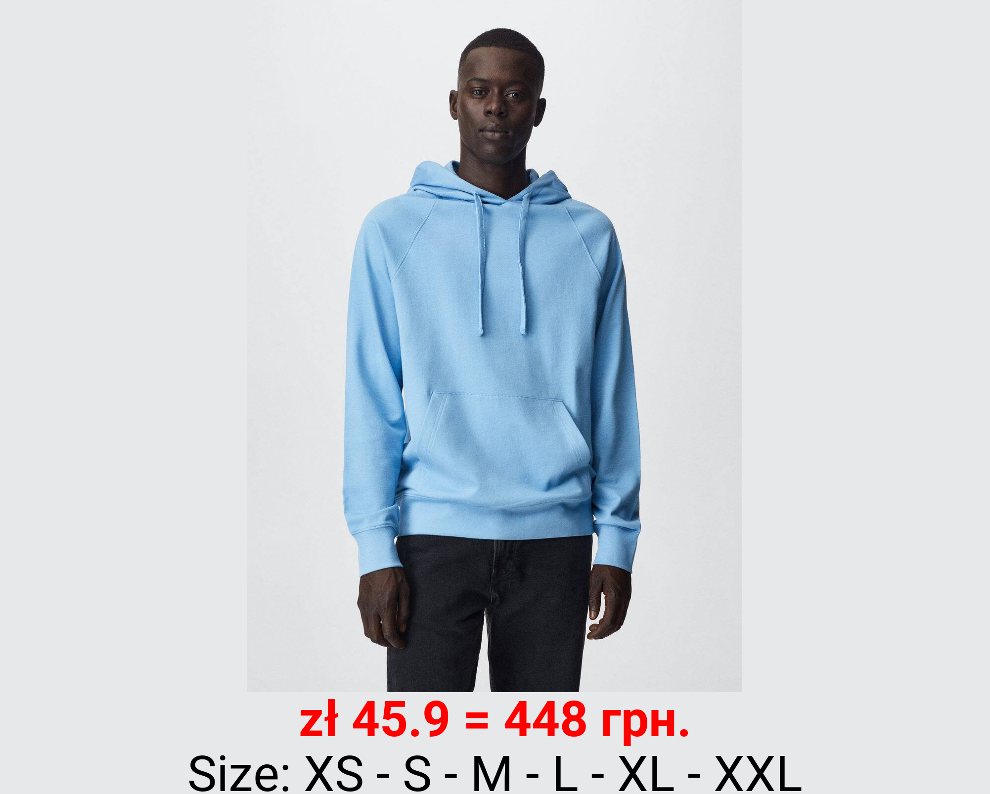 Sudadera canguro capucha