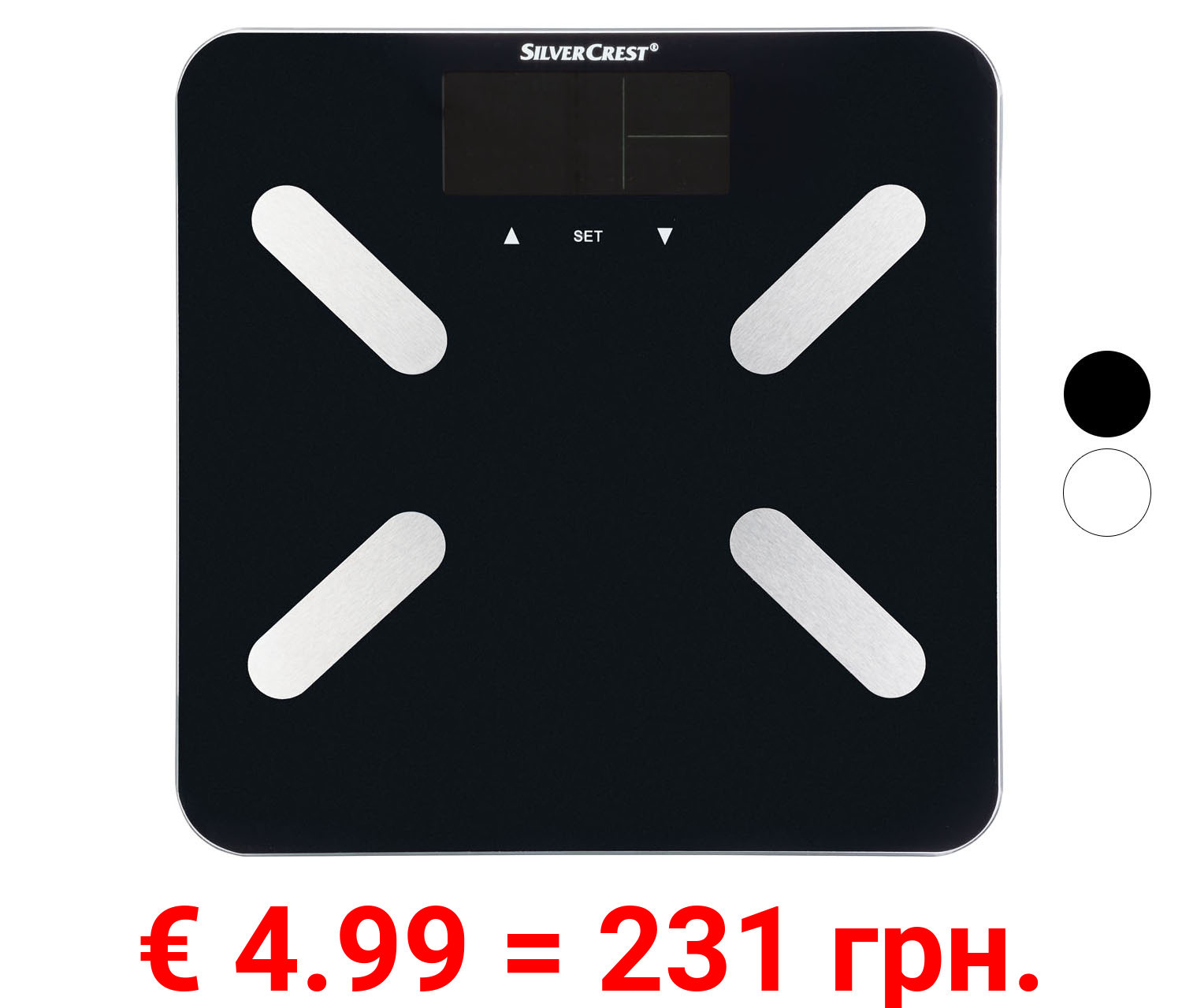 SILVERCREST® PERSONAL CARE Diagnosewaage »SPWD 180«