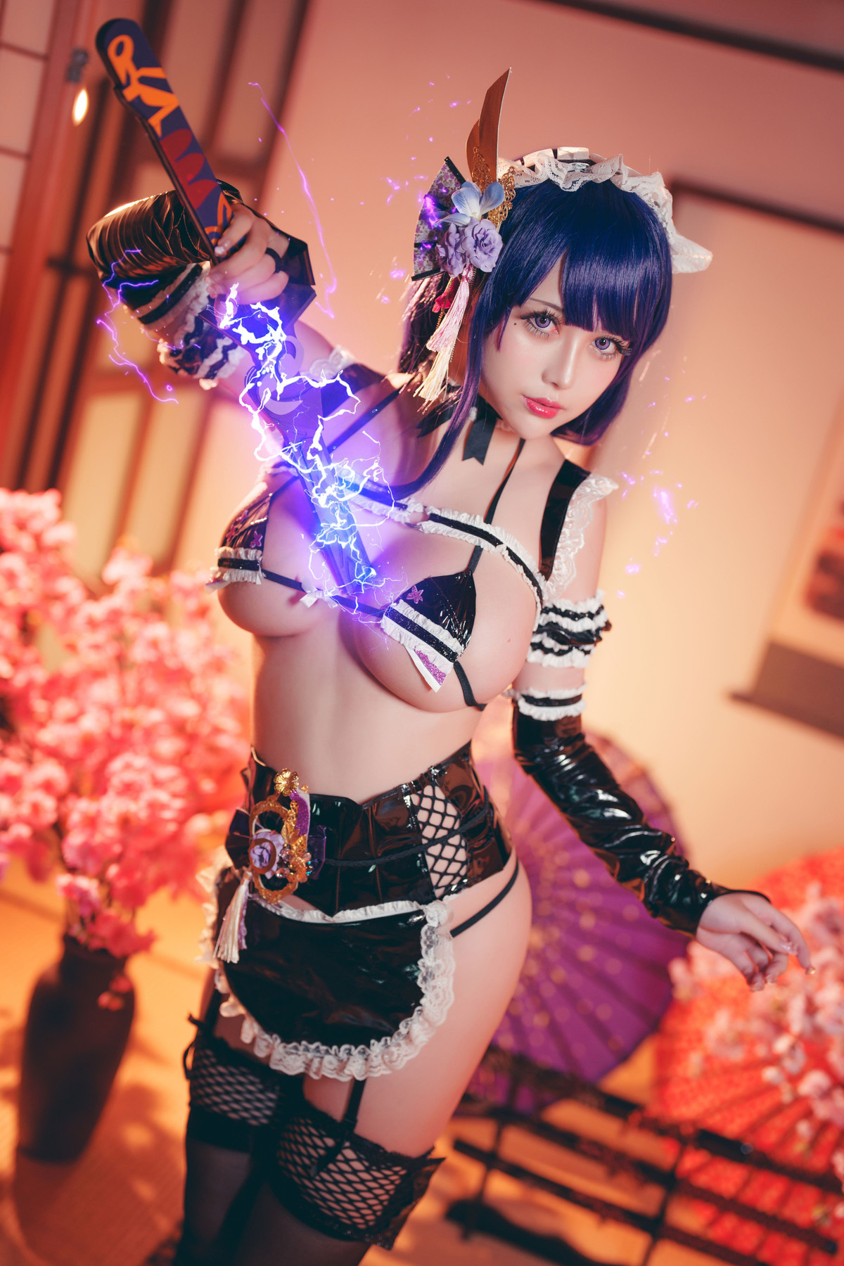 Cosplay 沖田凜花Rinka 雷电将军 24