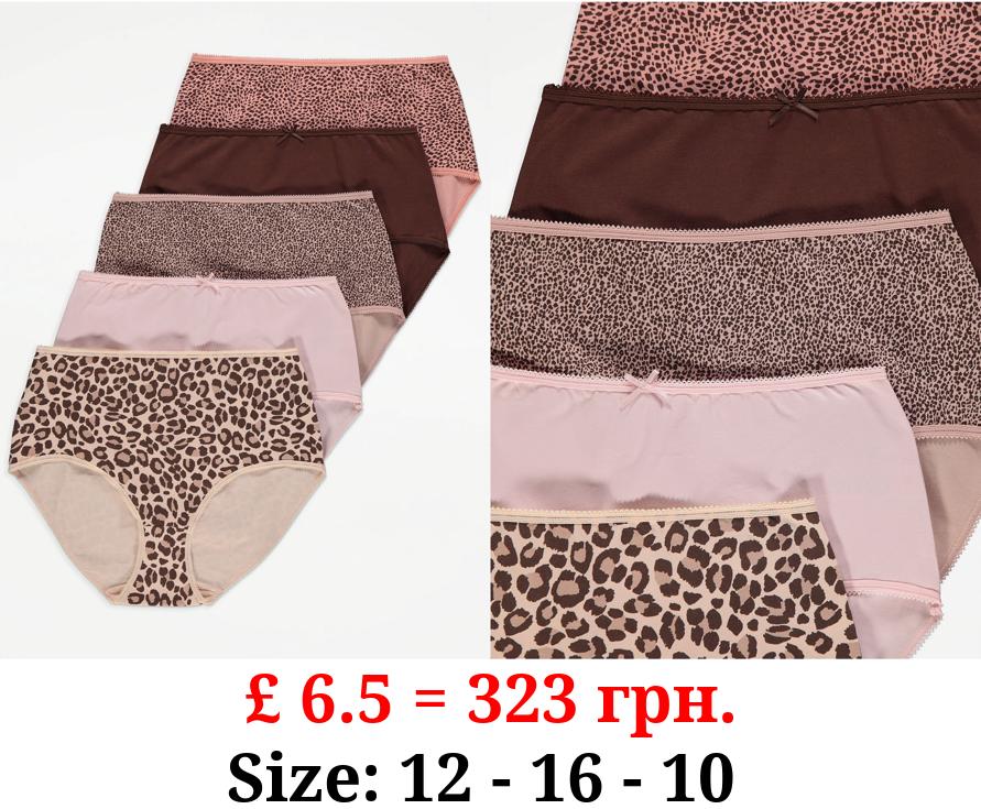 Neutral Animal Full Briefs 5 Pack