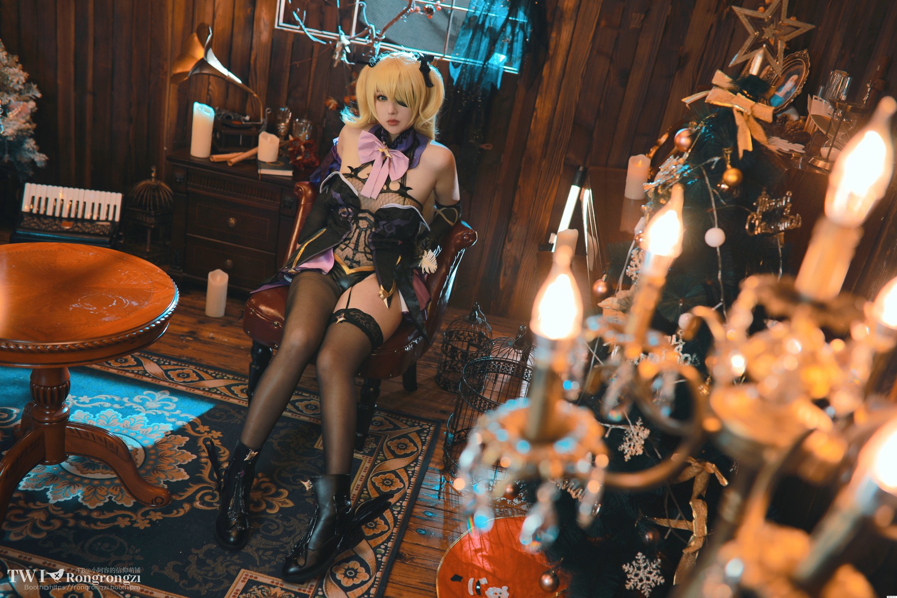 小容仔咕咕咕w Cosplay 菲谢尔 12