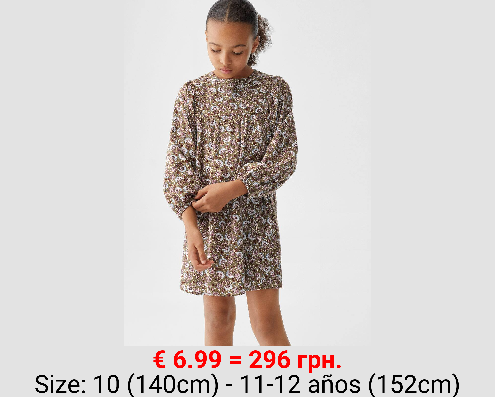 Vestido estampado floral