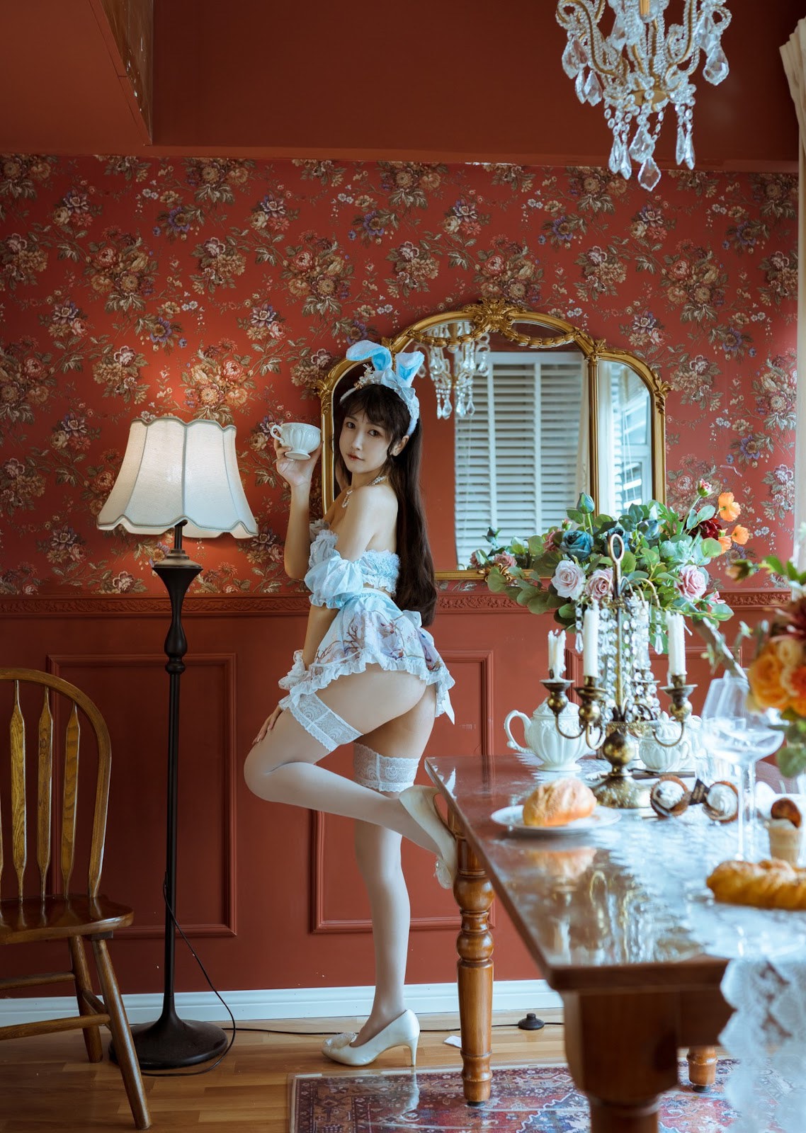 Cosplay 不呆猫 兔子女友 23