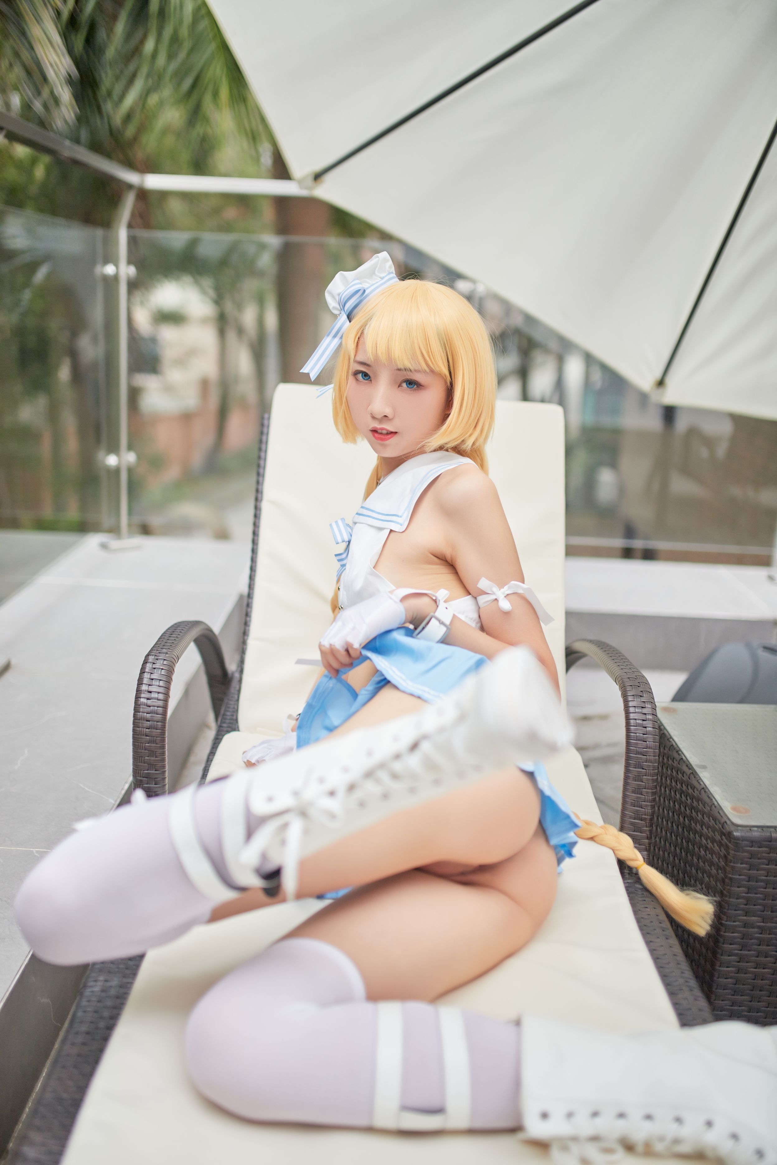 西瓜 - C服岛风少女摄影输出 100