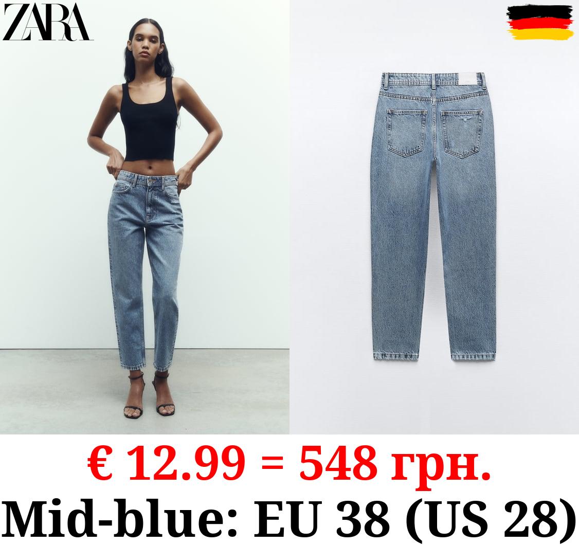Z1975 DENIM MOM-FIT HIGH-WAIST JEANS