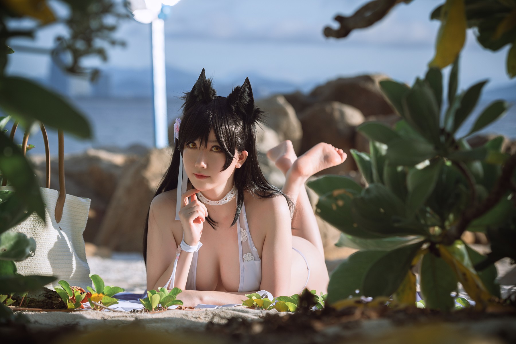 是本末末 Cosplay 爱宕泳装 Atago 2