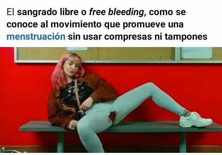 Free bleedin | Sangrado libre