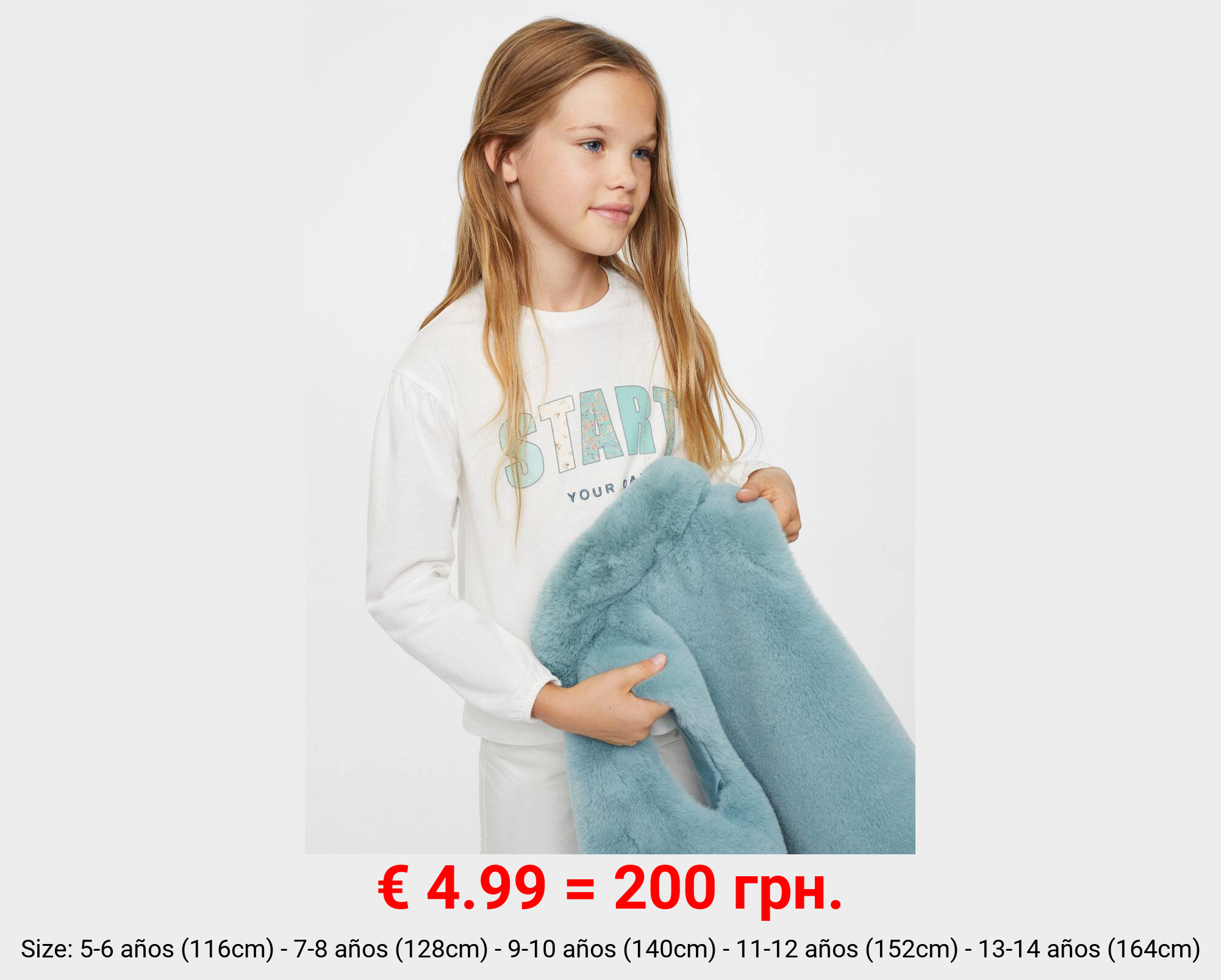 Camiseta manga larga mensaje