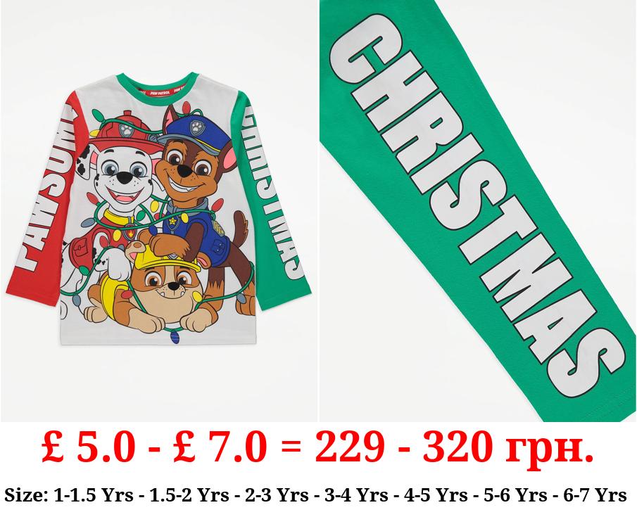 PAW Patrol Christmas Long Sleeve Top