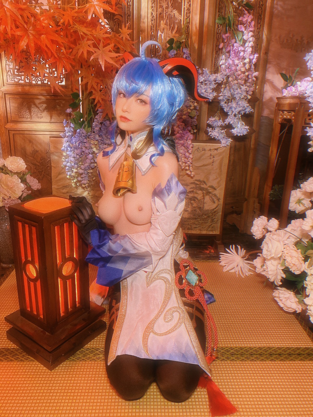 爆机少女喵小吉 Cosplay 原神 甘雨 32