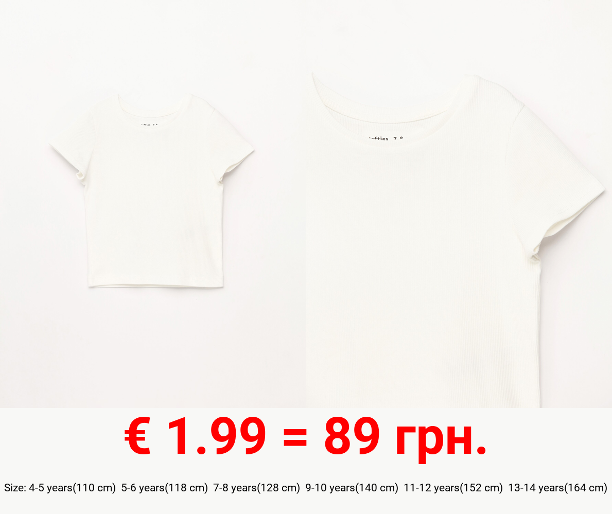 Ribbed T-shirt