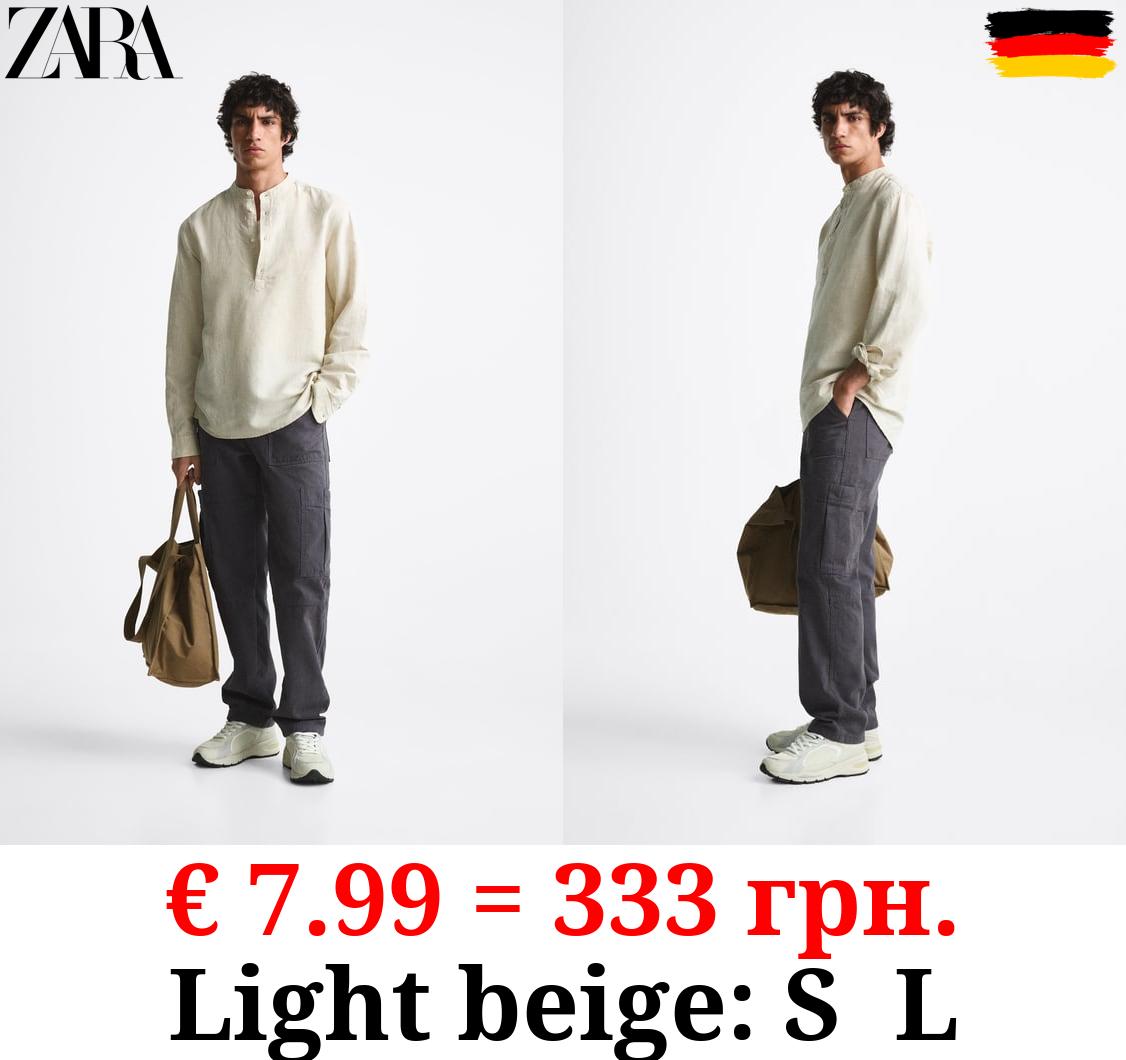 COTTON - LINEN SHIRT