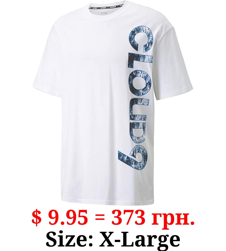 PUMA Men's Cloud9 Big Logo T-Shirt