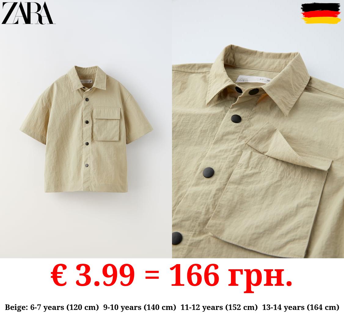 NYLON SHIRT WITH POCKET