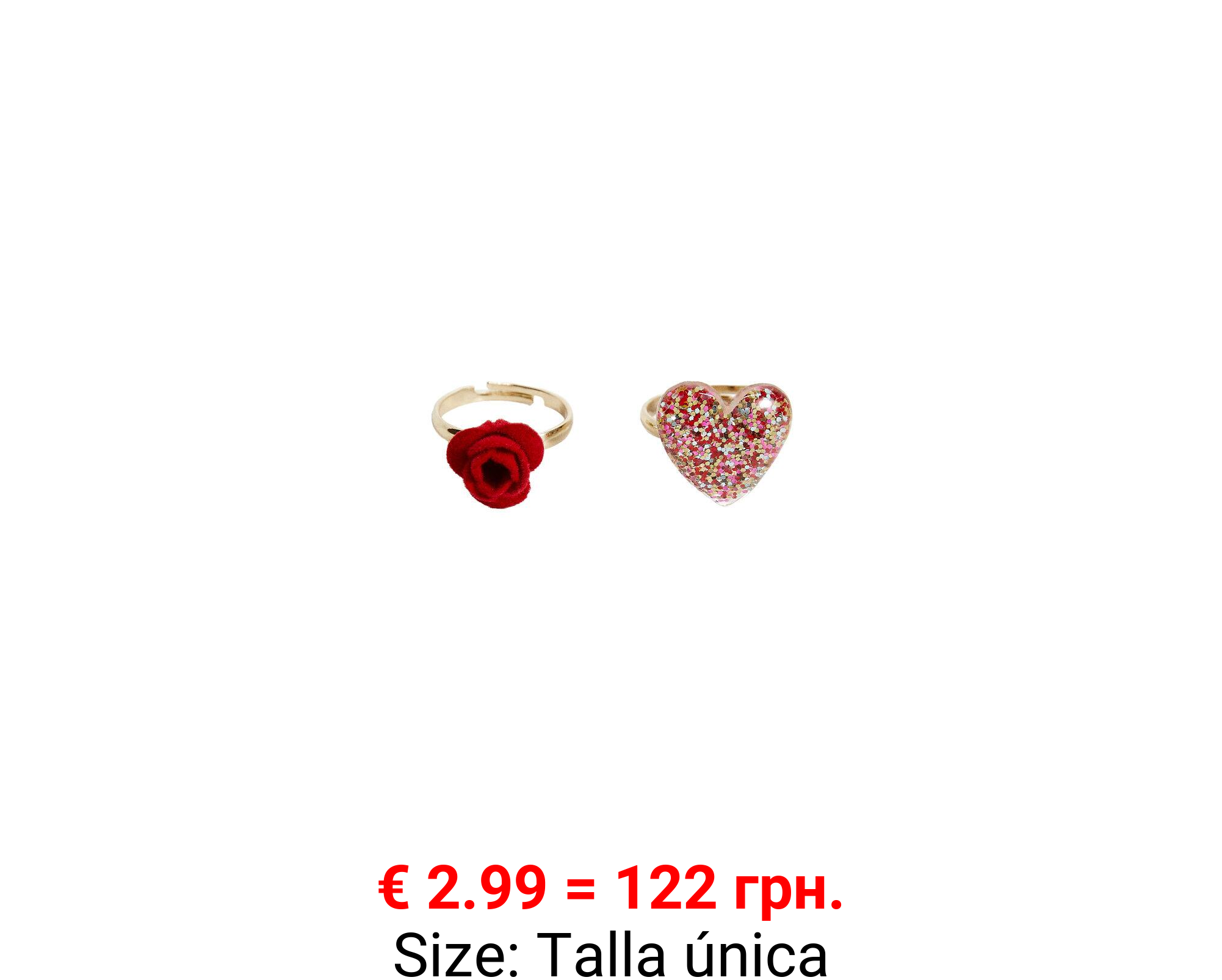 Pack 2 anillos fantasía