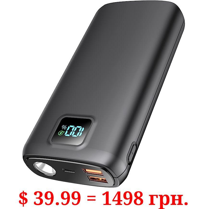 LOVELEDI Portable-Charger-Power-Bank - 40000mAh Power Bank PD 30W and QC 4.0 Quick Charging Built-in LED Display 2 USB 1Type-C Output Compatible with Most Electronic Devices on The Market