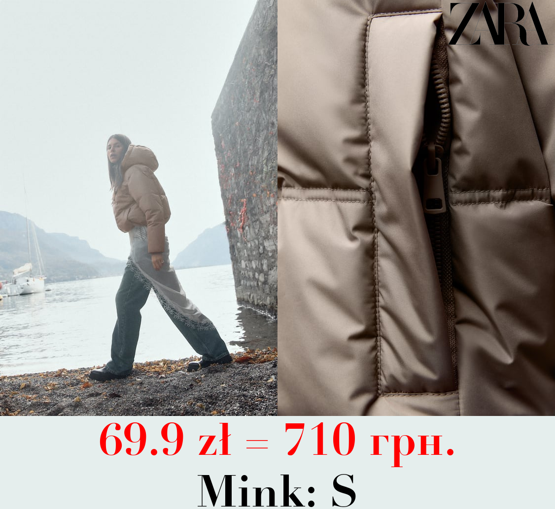 CROPPED PUFFER ANORAK