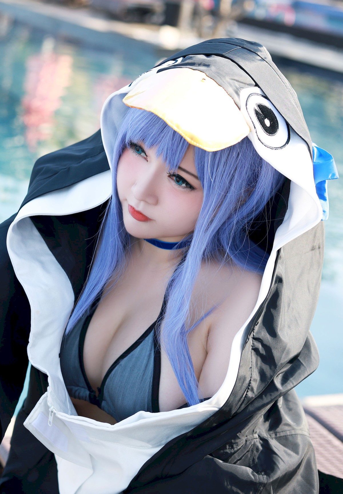 Potato Godzilla Cosplay 水着メルトリリス 27