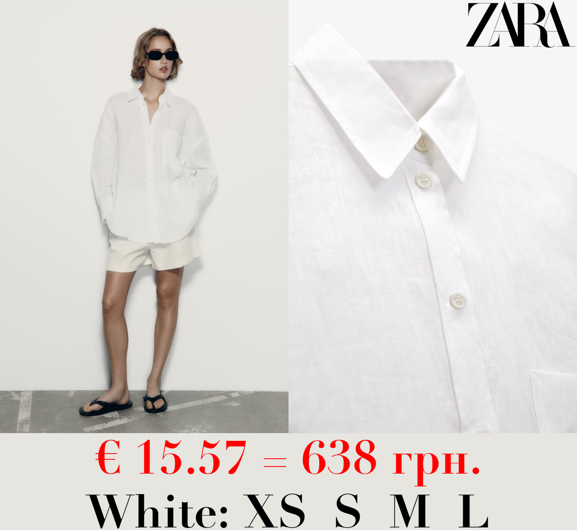 100% LINEN SHIRT