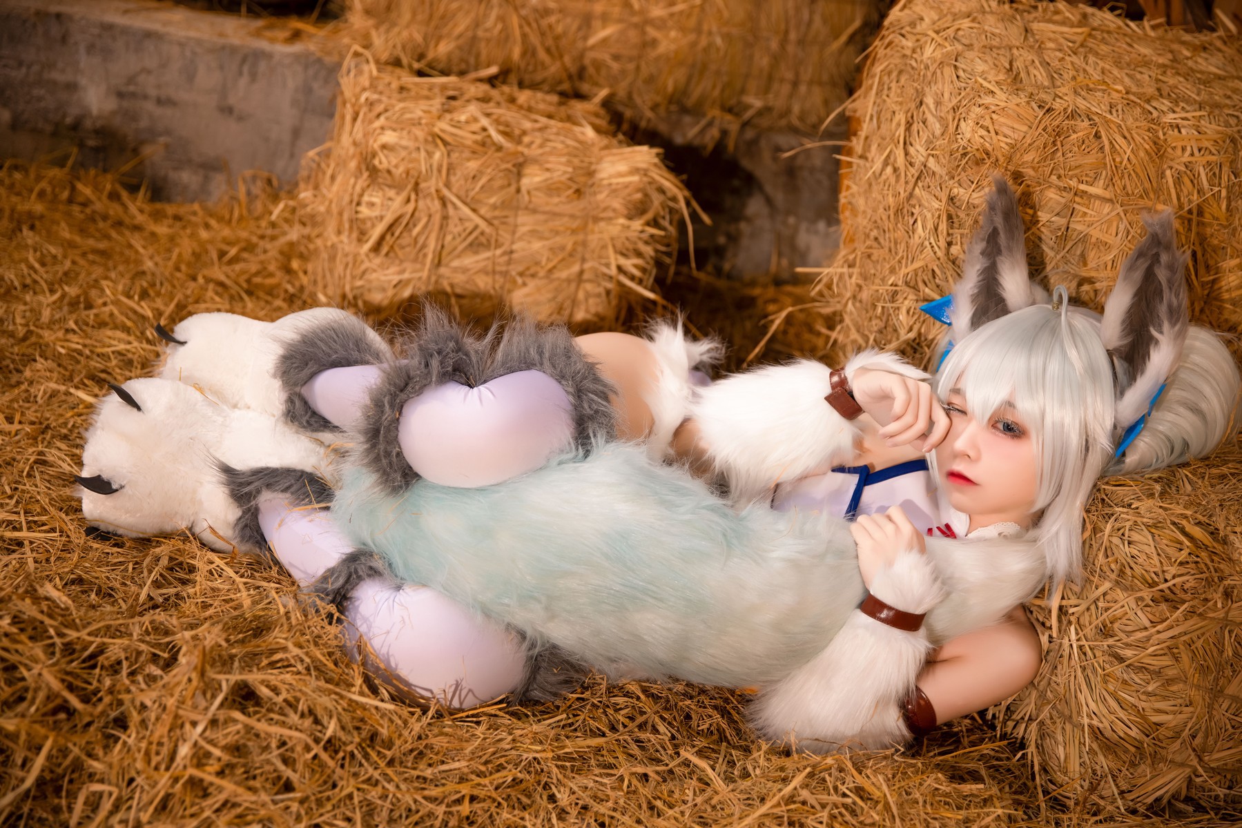 G44不会受伤 Cosplay 刹那常服+地牢 24